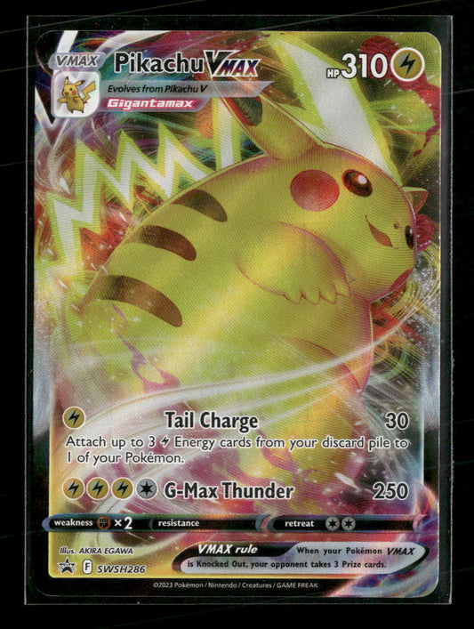 SWSH: Sword & Shield Promo Cards Pikachu VMAX #SWSH286