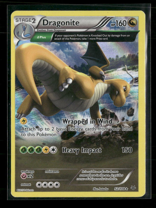 XY - Roaring Skies Dragonite (52 Delta) #52/108