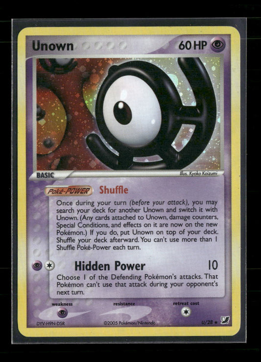 Unseen Forces Unown (U) #U/28