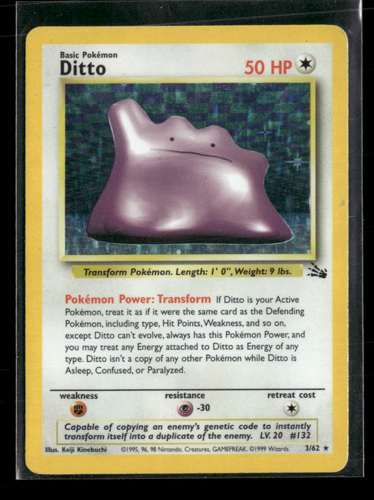 Fossil Ditto (3) Unlimited #03/62