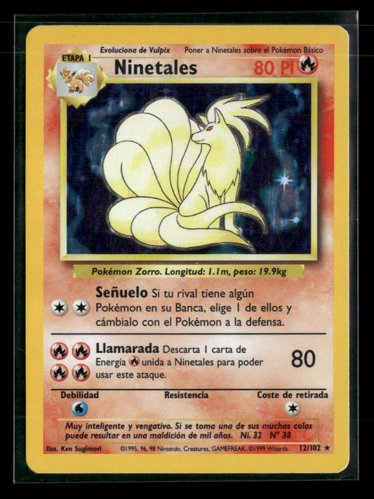 Base Set (Spanish) Ninetales #012/102