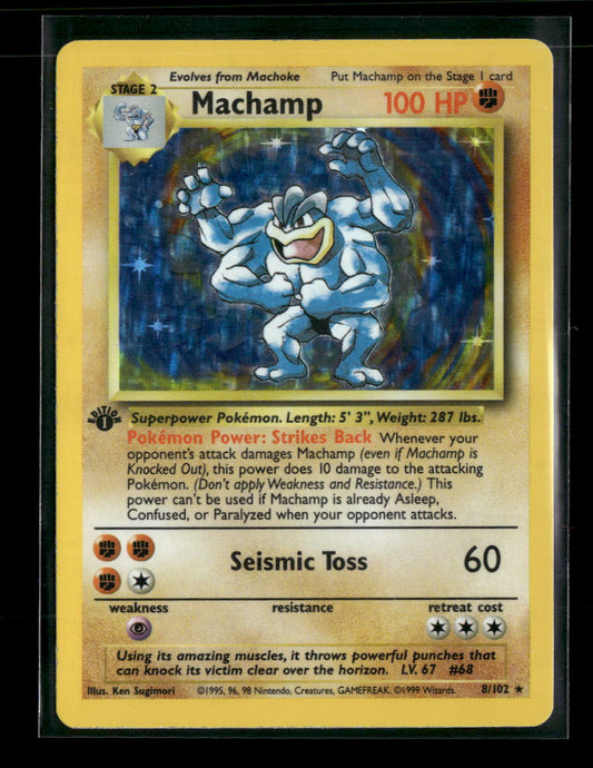 Deck Exclusives Machamp 1st Edition #008/102