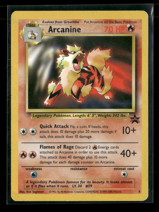 WoTC Promo Arcanine #06/53