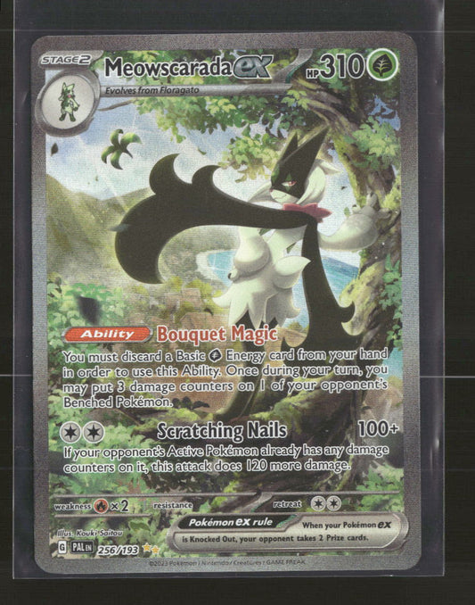 SV02: Paldea Evolved Meowscarada ex #256/193