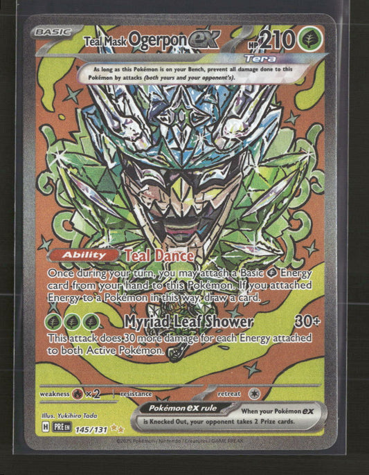 SV: Prismatic Evolutions Teal Mask Ogerpon ex #145/131