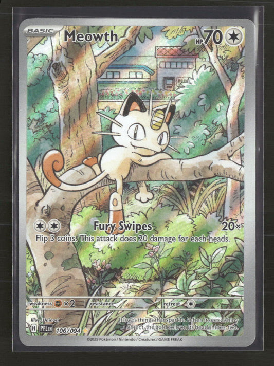 ME02: Phantasmal Flames Meowth #106/094
