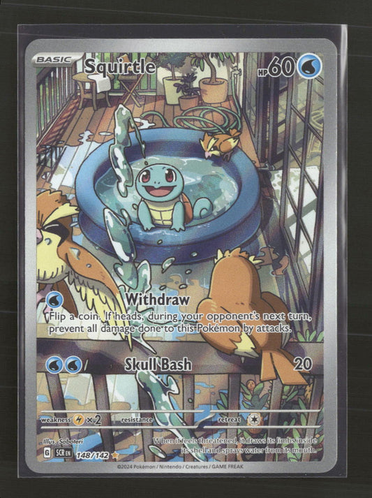 SV07: Stellar Crown Squirtle #148/142