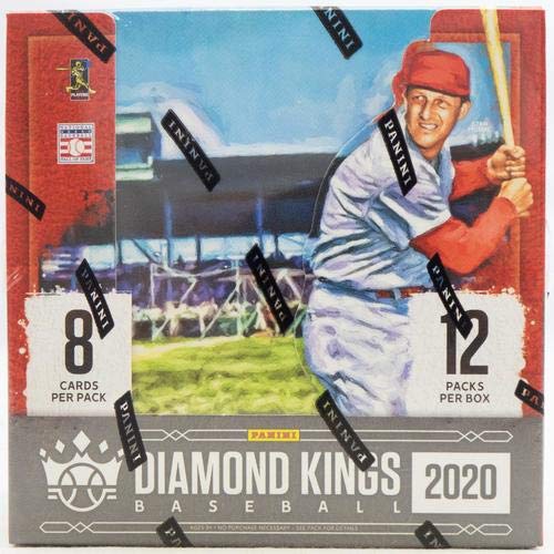 Caja de pasatiempos de béisbol Panini Diamond Kings 2020