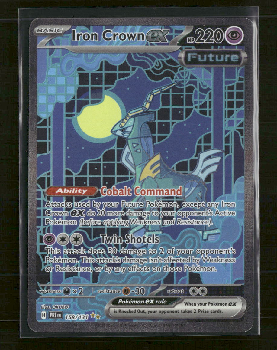 SV: Prismatic Evolutions Iron Crown ex #158/131