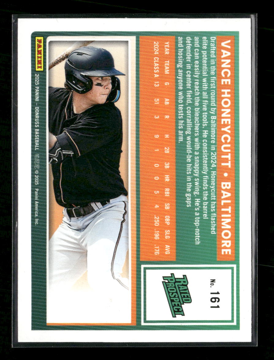 2025 Donruss Stars Vance Honeycutt #/250 #161