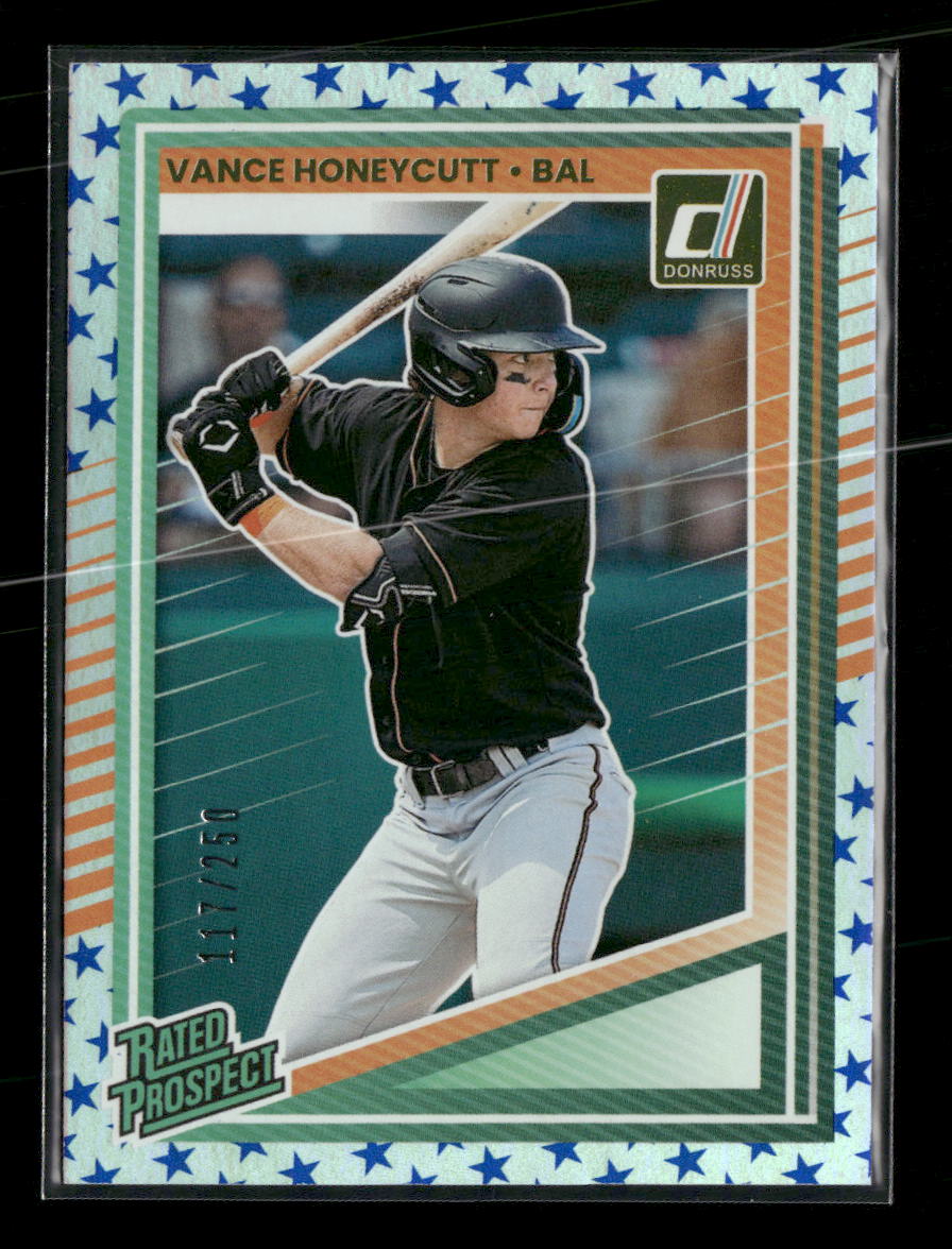 2025 Donruss Stars Vance Honeycutt #/250 #161