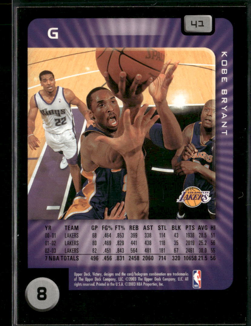 2003-04 Upper Deck Victory Kobe Bryant #41