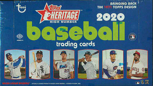2020 Topps Heritage High Number Baseball Box