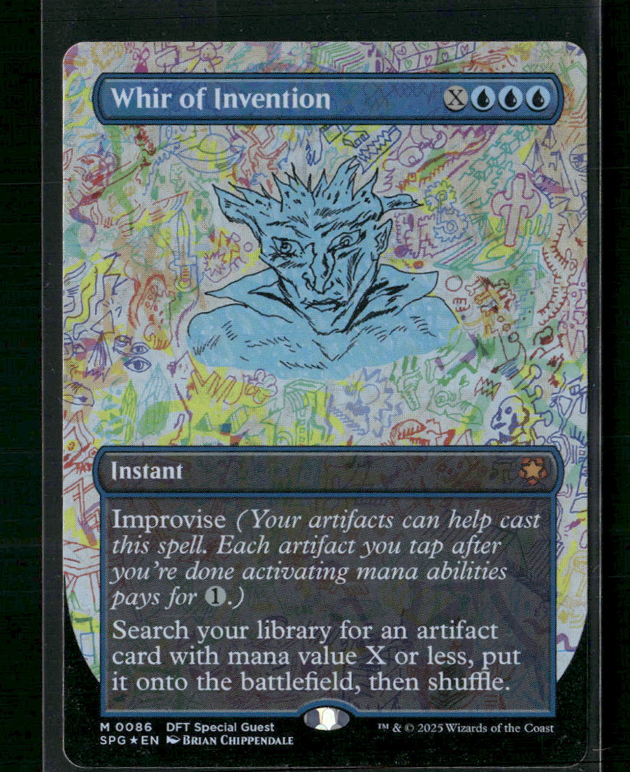 Special Guests Whir of Invention (Borderless) Foil #86