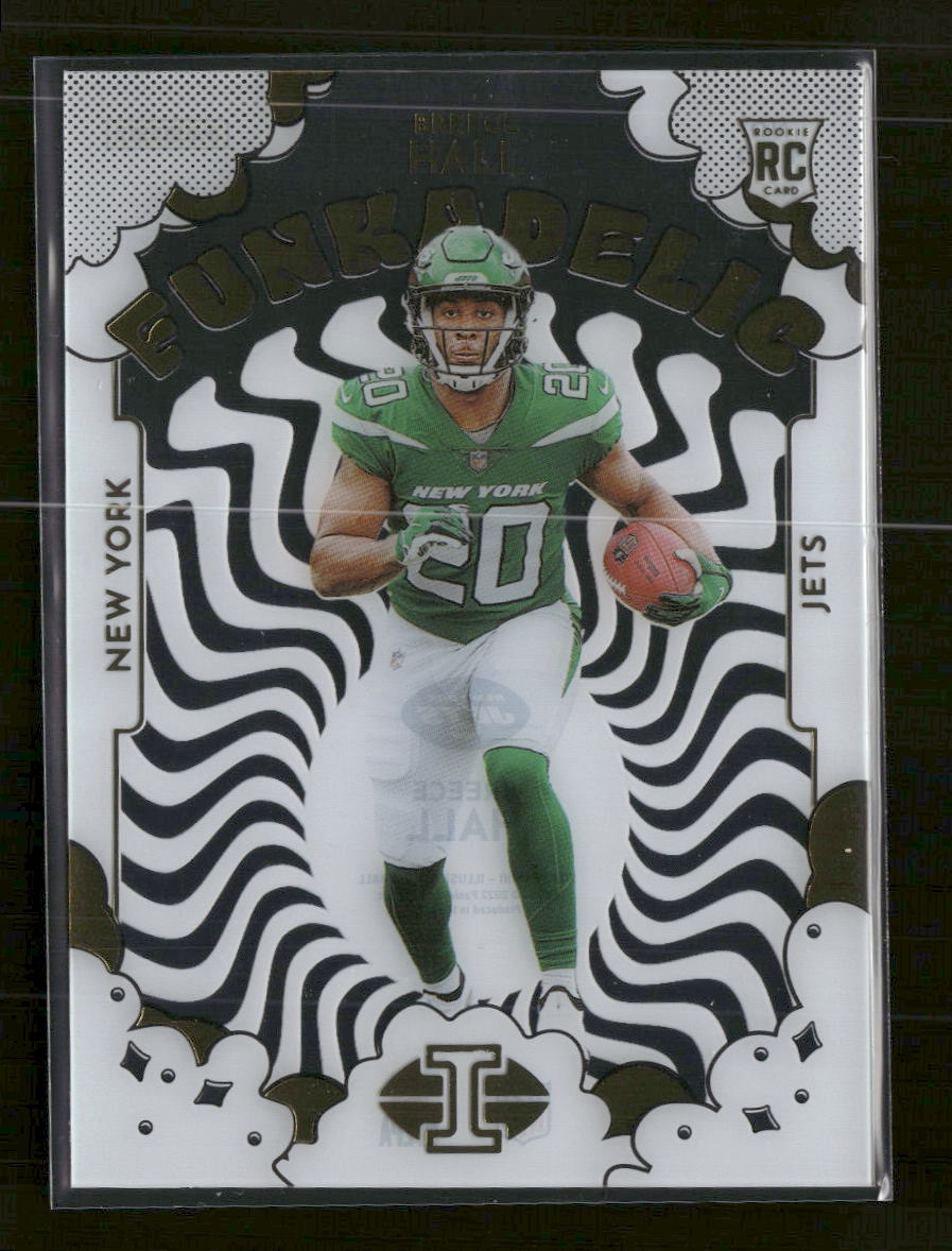 2022 Panini Illusions Funkadelic Breece Hall #F-20