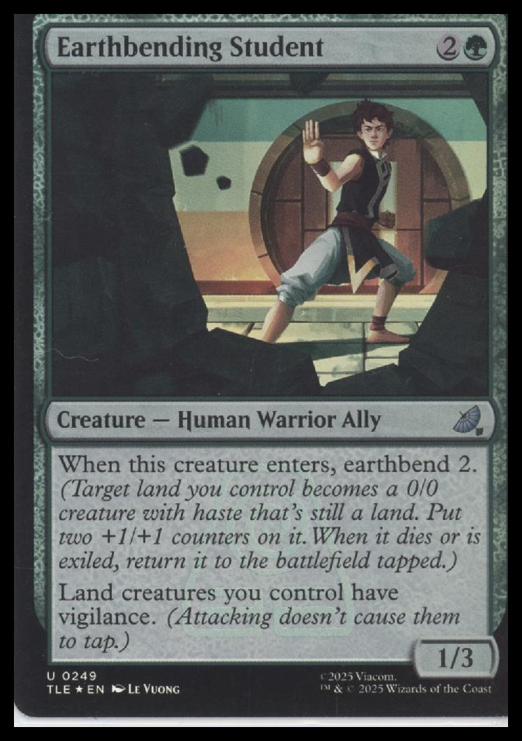 Avatar: The Last Airbender: Eternal-Legal Earthbending Student Foil #249