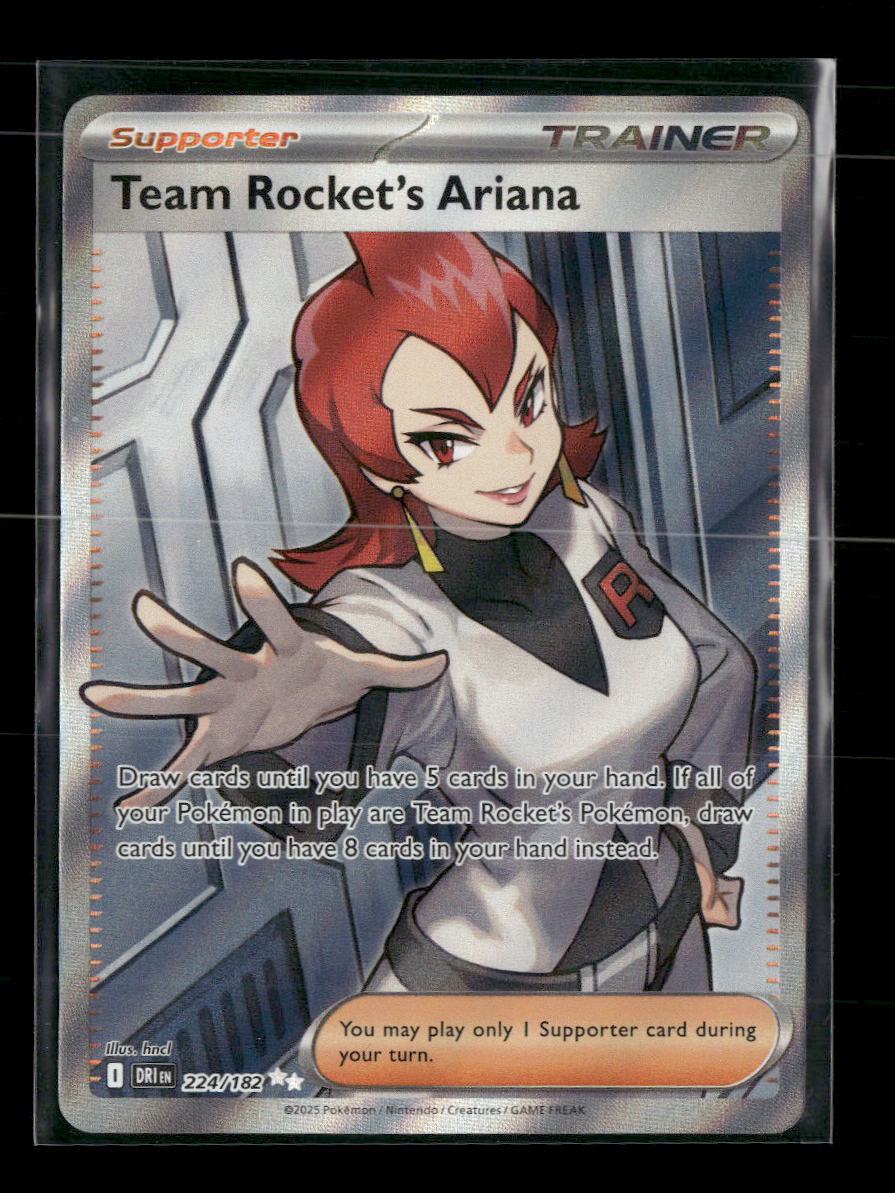 SV10: Destined Rivals Team Rocket's Ariana #224/182
