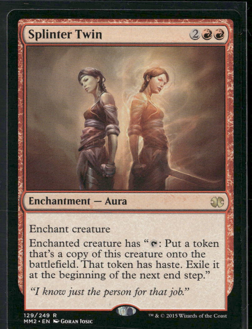 Modern Masters 2015 Splinter Twin #129