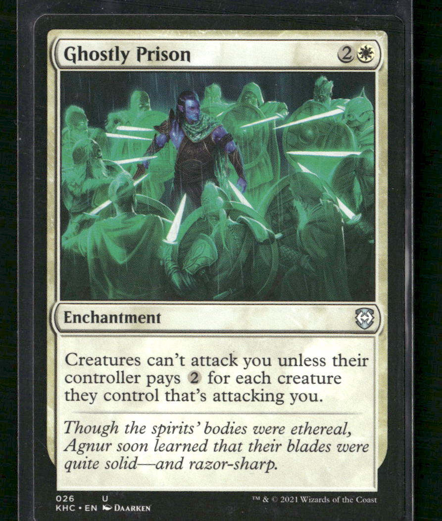 Commander: Kaldheim Ghostly Prison #26