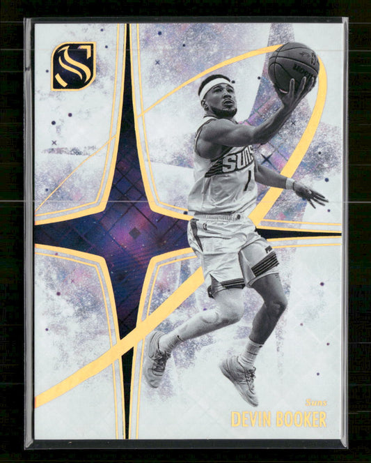 2024-25 Panini Silhouette White Night Devin Booker #10