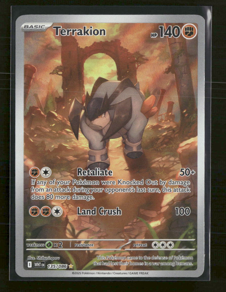 SV: White Flare Terrakion #135/086