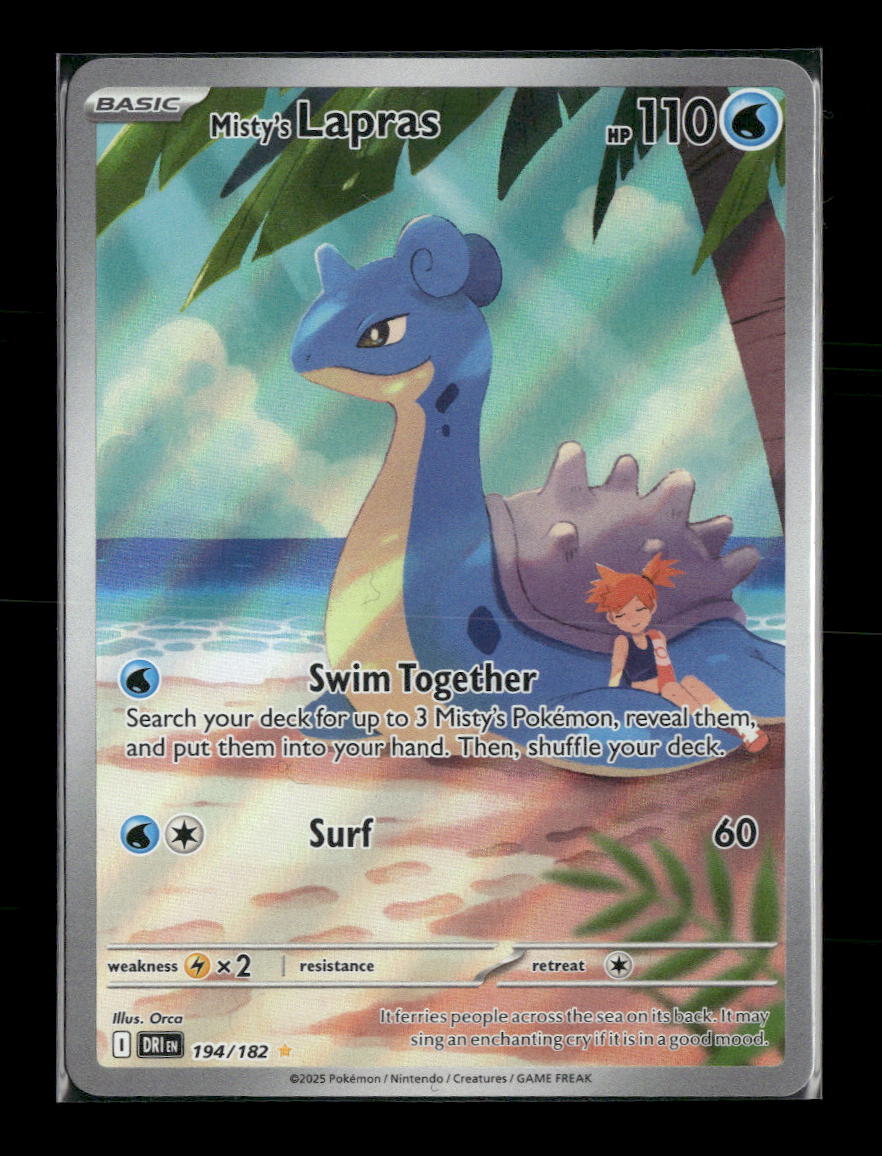 SV10: Destined Rivals Misty's Lapras #194/182