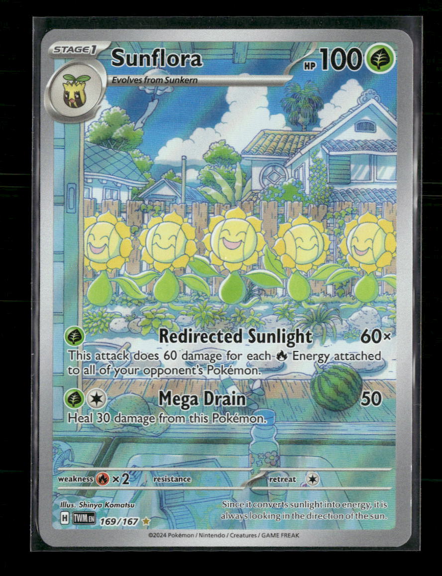 SV06: Twilight Masquerade Sunflora #169/167