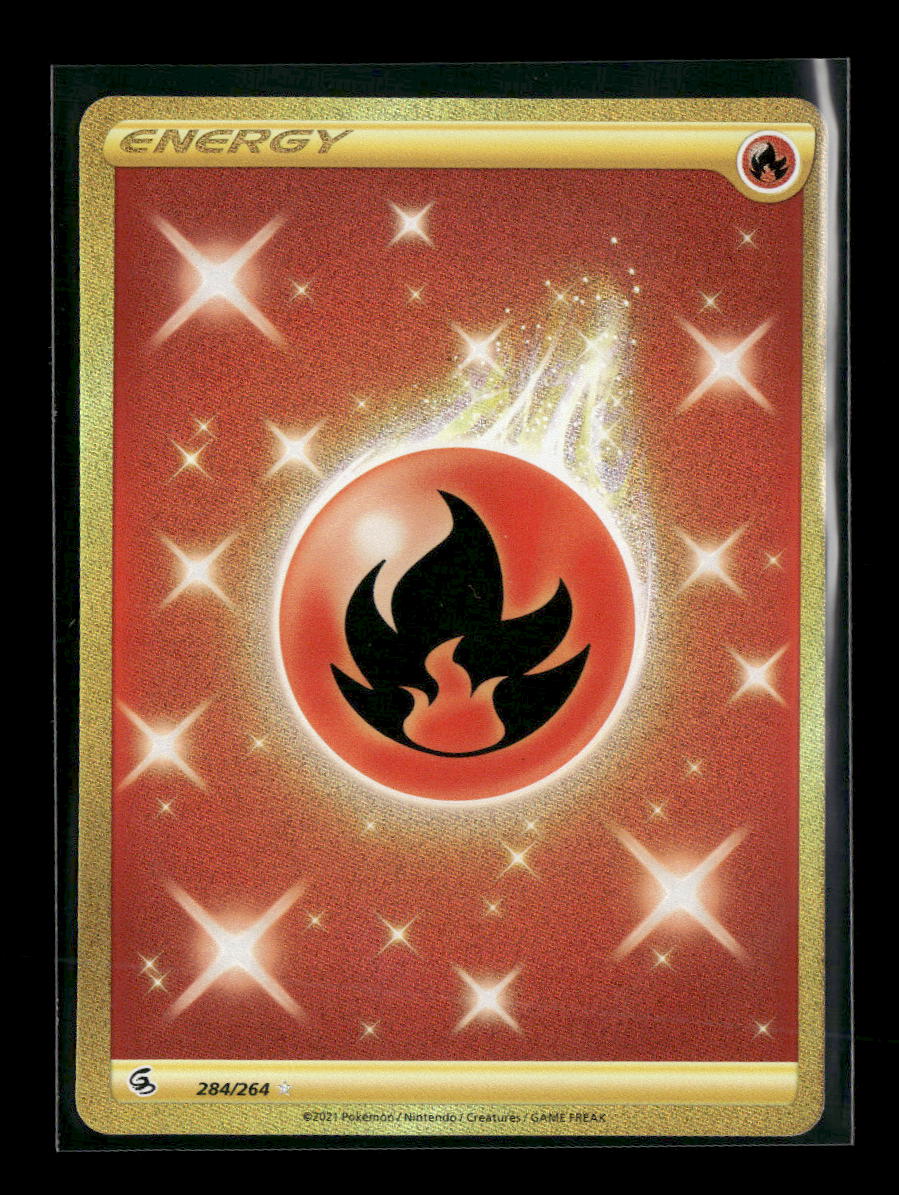SWSH08: Fusion Strike Fire Energy (Secret) #284/264