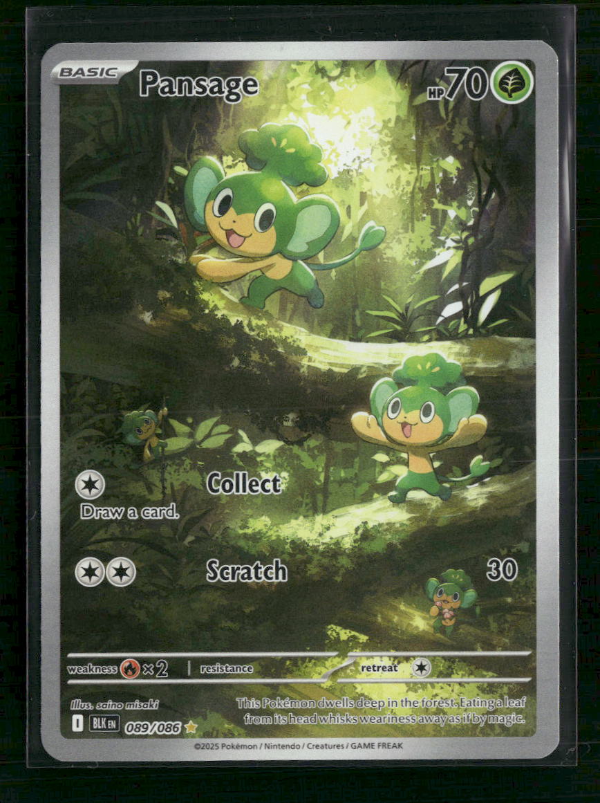 SV: Black Bolt Pansage #089/086