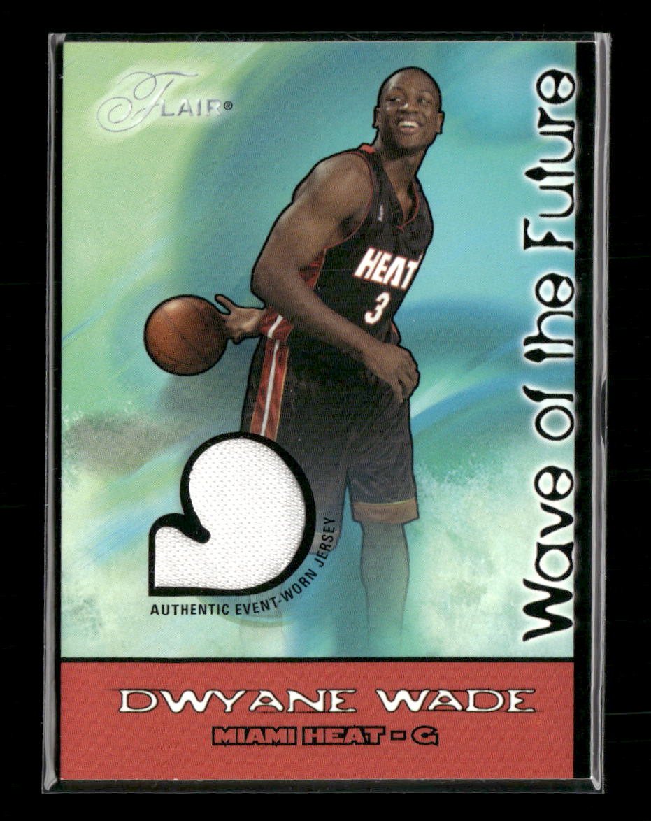 2003-04 Flair Wave of the Future Game Used Dwyane Wade #/250 #WOF-DW