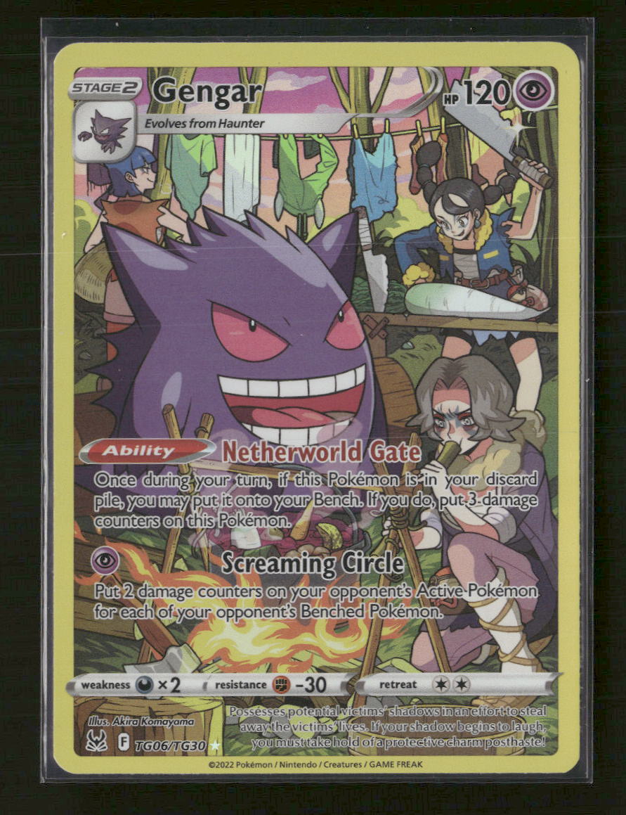 SWSH11: Lost Origin Trainer Gallery Gengar #TG06/TG30