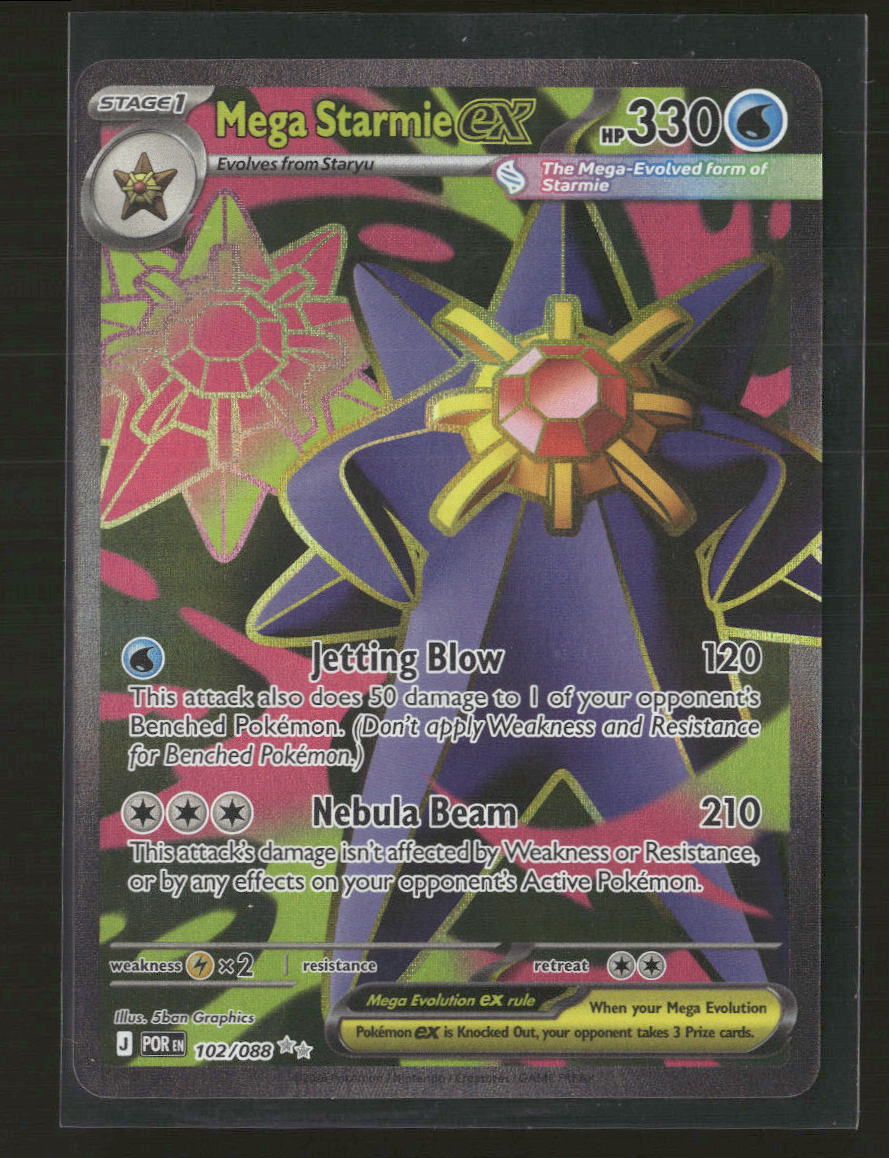 ME03: Perfect Order Mega Starmie ex #102/088