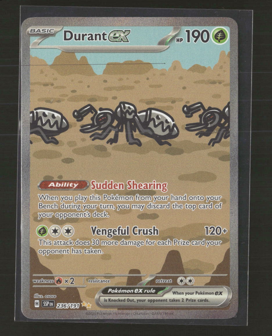 SV08: Surging Sparks Durant ex #236/191