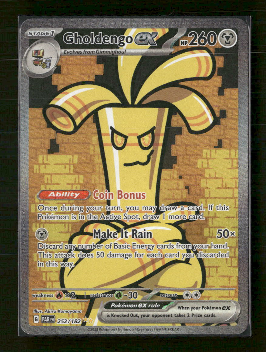 SV04: Paradox Rift Gholdengo ex #252/182