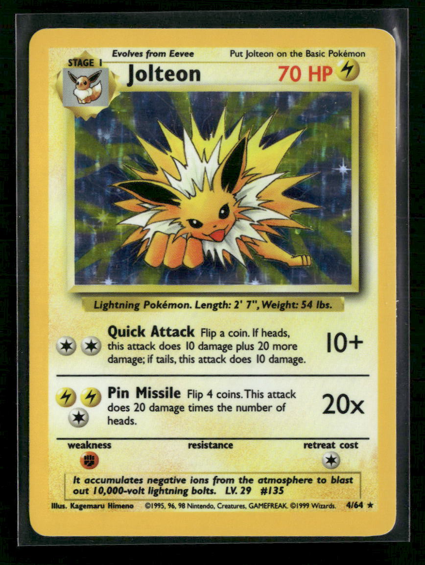 Jungle Jolteon (4) No Symbol Error #04/64
