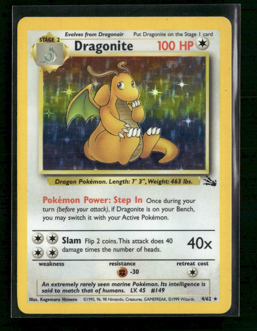 Fossil Dragonite (4) #04/62