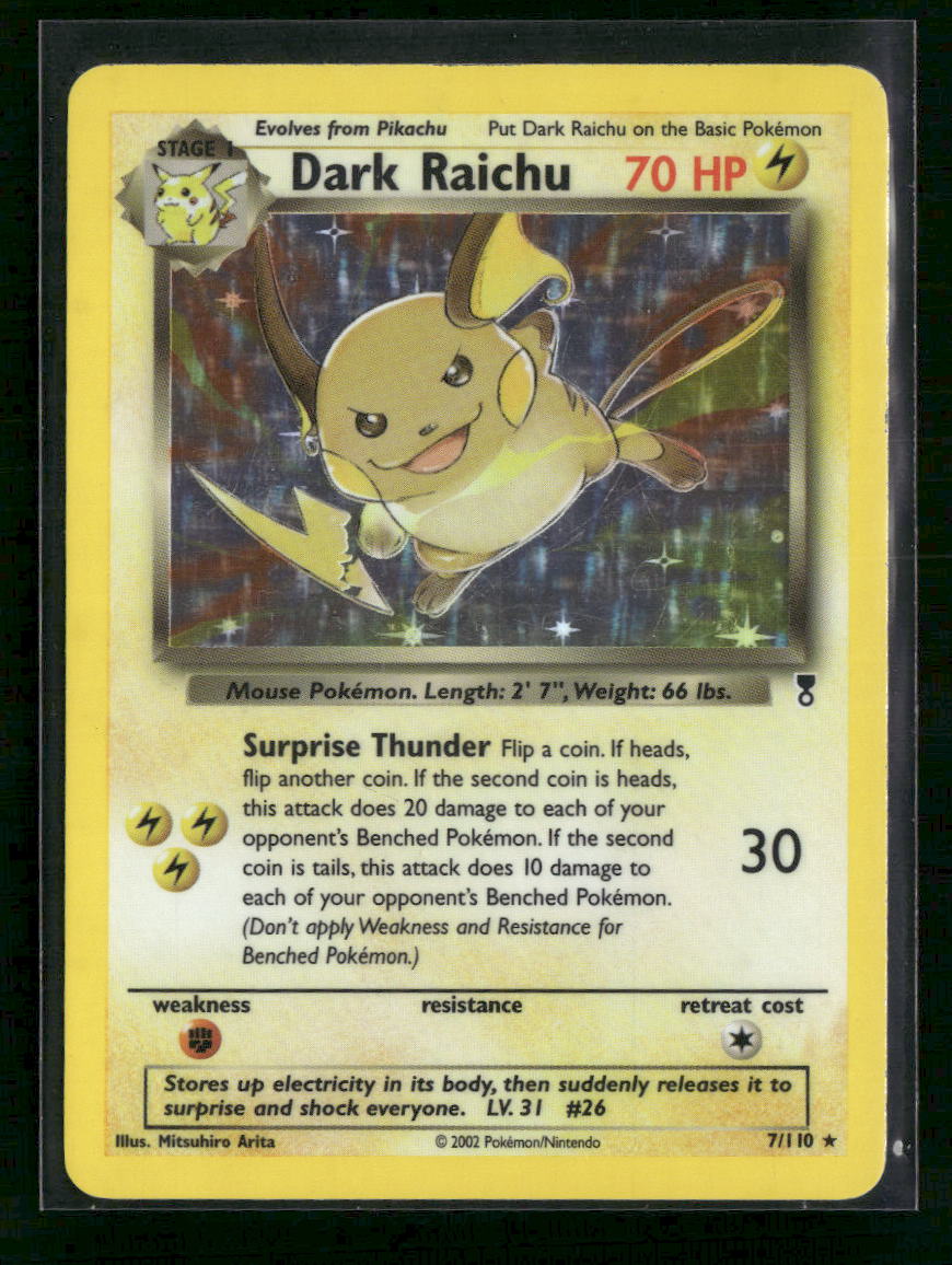 Legendary Collection Dark Raichu #7/110