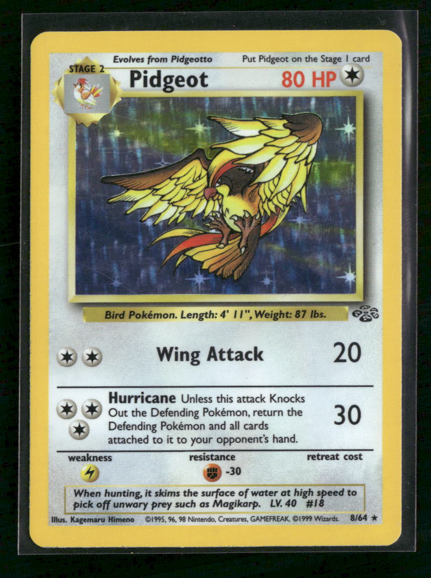 Jungle Pidgeot (8) #08/64