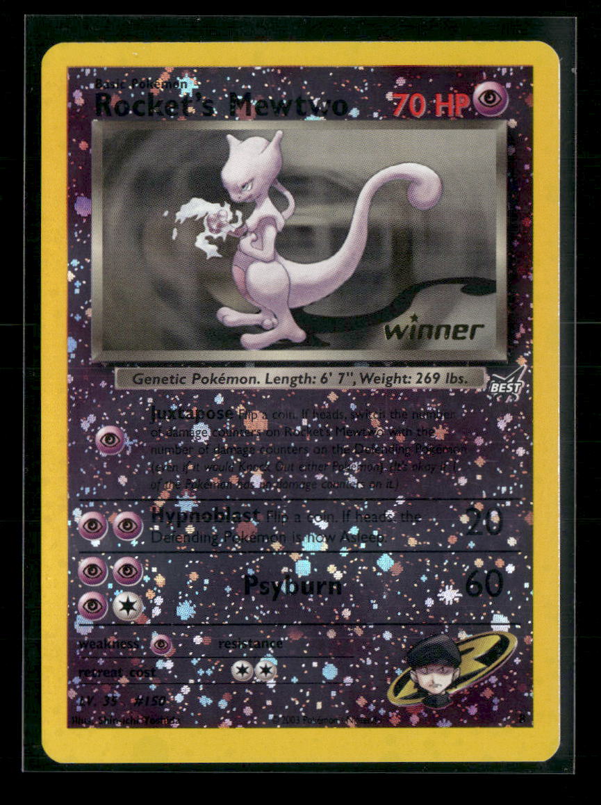 Best of Promos Rocket's Mewtwo #008/009