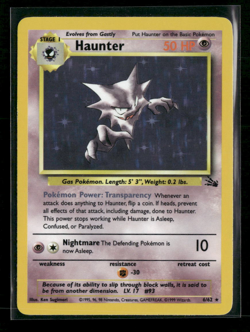 Fossil Haunter (6) #06/62