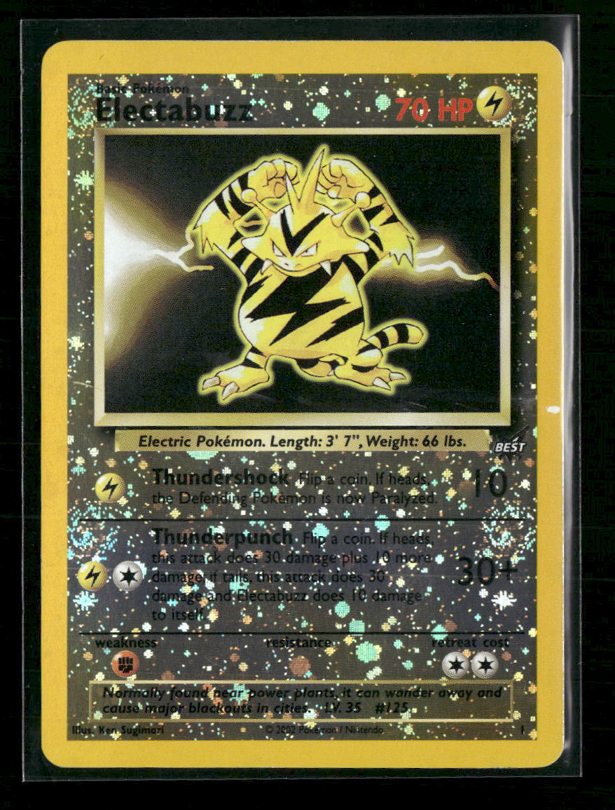 Best of Promos Electabuzz #001/009