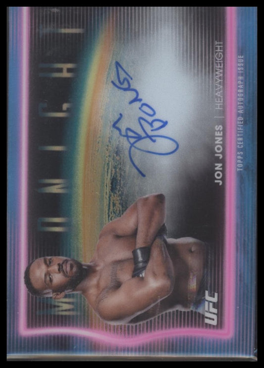 2025 Topps Midnight UFC Horizon Signatures Jon Jones Auto #HNS-JJ