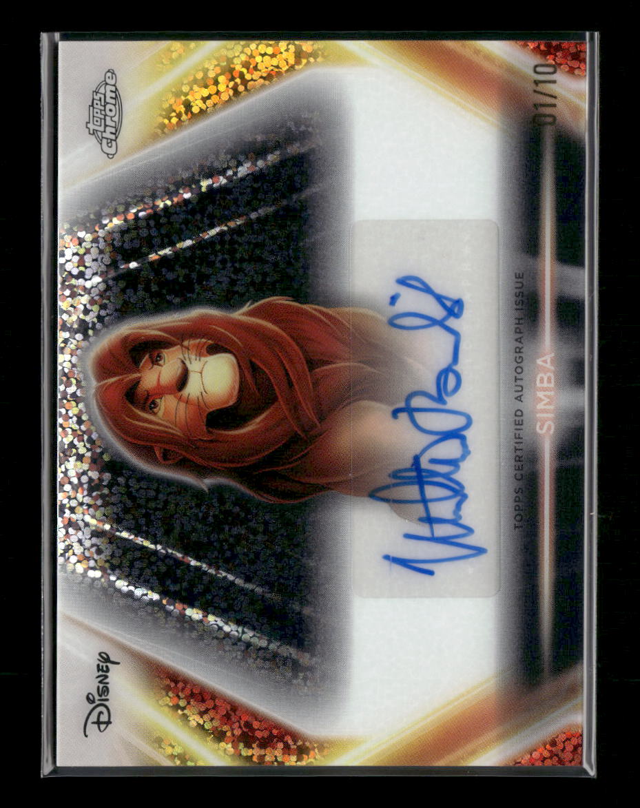 Topps Chrome Neon Simba Autograph /10 #CNA-MB