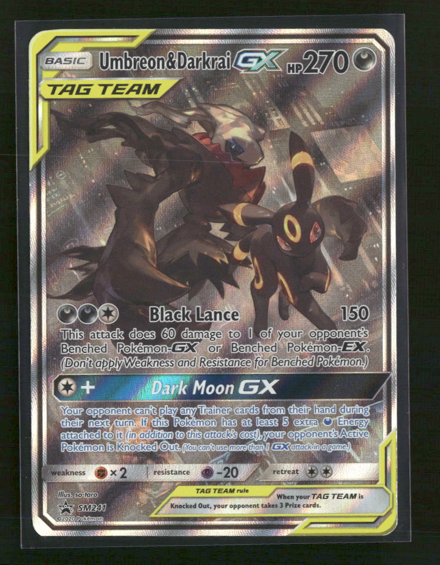 SM Promos Umbreon & Darkrai GX #SM241