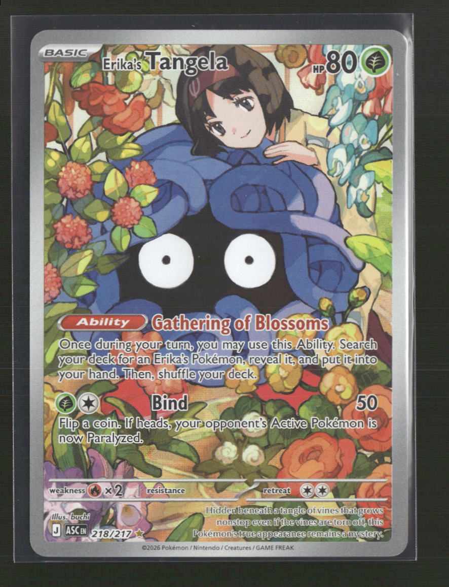 ME: Ascended Heroes Erika's Tangela #218/217
