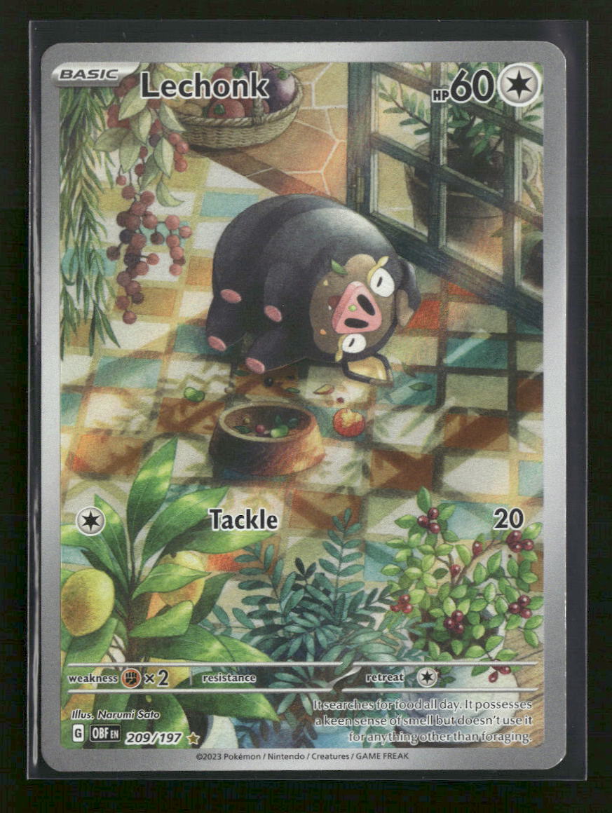 SV03: Obsidian Flames Lechonk #209/197