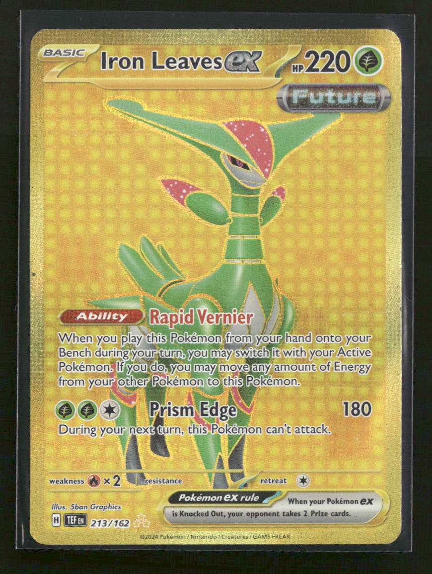 SV05: Temporal Forces Iron Leaves ex #213/162