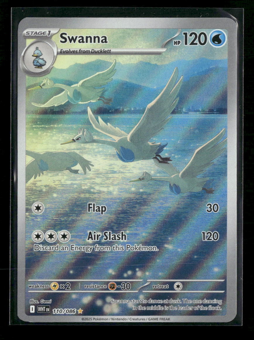 SV: White Flare Swanna #110/086