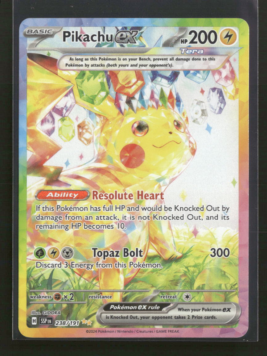 SV08: Surging Sparks Pikachu ex #238/191
