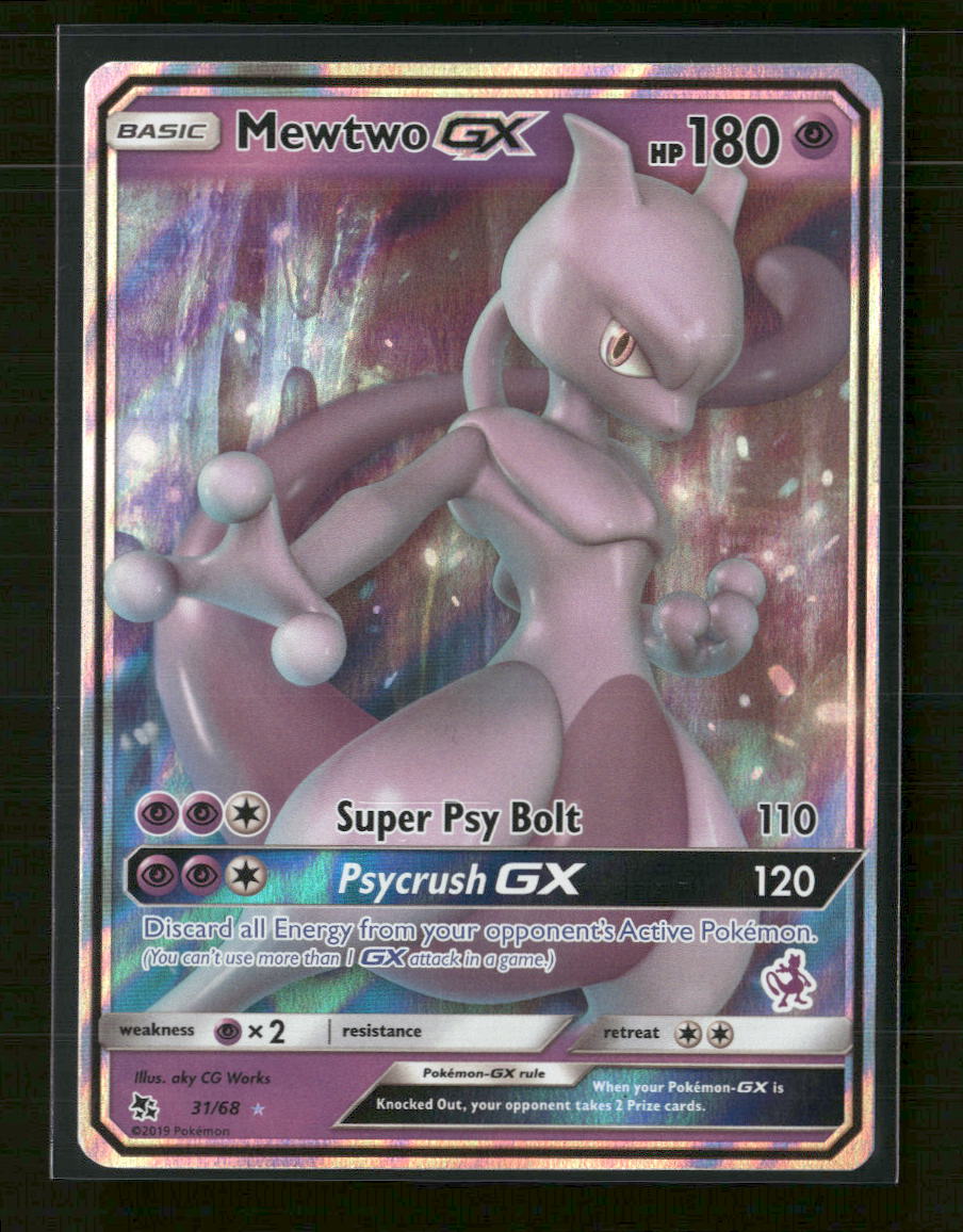 Hidden Fates Mewtwo GX #31/68